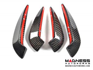 Mercedes-Benz CLA-Class Sport Front Canards - Carbon Fiber